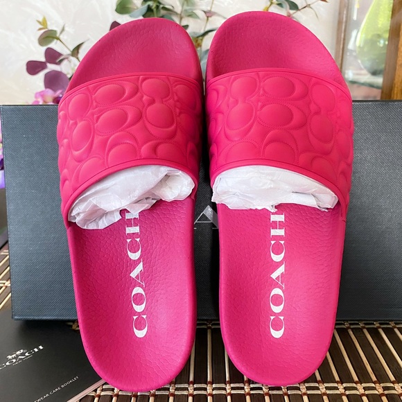 Coach uli quilted sport slide - Picture 2 of 7